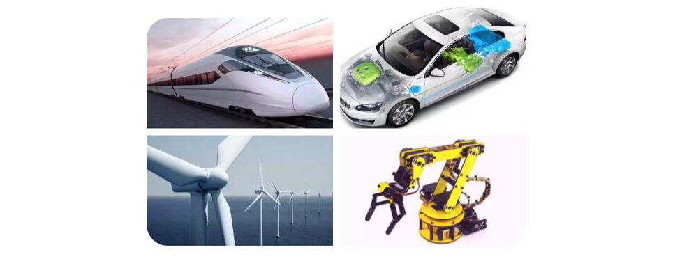 高鐵、新能源汽車、風(fēng)力發(fā)電、機(jī)器人、5G基站用IGBT模塊 